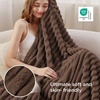 Bedsure Soft Cozy Twin XL Blanket for Bed College Dorm Off White 66″x90″ | Birthday Gifts for Women Mom Her, Warm Lightweight Cozy Fluffy Throw Blanket Sofa, Dorm Room Home Decor, Machine Washable(Brown)