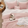 Bedsure Twin XL Comforter Set Natural White – Dorm Room Essentials, Extra Long Twin XL Bedding Set, All Season Down Alternative Comforter with Pillowcase & Sham(01 – Light Pink)