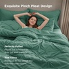 Bedsure Twin XL Comforter Set Pink – Dorm Room Essentials for Girls, Extra Long Twin XL Bedding Set with Sheets, All Season Down Alternative Comforter with Sheets, Pillowcase & Sham(31 – Pea Green)