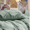 Bedsure Twin XL Comforter Set Pink – Dorm Room Essentials for Girls, Extra Long Twin XL Bedding Set with Sheets, All Season Down Alternative Comforter with Sheets, Pillowcase & Sham(05 – Sage Green)