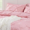 Bedsure Twin XL Comforter Set Pink – Dorm Room Essentials for Girls, Extra Long Twin XL Bedding Set with Sheets, All Season Down Alternative Comforter with Sheets, Pillowcase & Sham(27 – Baby Pink)