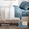 Bedsure Twin XL Sheets Dorm Bedding – 3 Pieces Soft Extra Long Twin Sheets | Breathable, Cooling, Oeko Tex, Deep Pocket, Easy Care, Resistant, Sturdiness, Lightweight, College Dorm Bedding for Students(17 – Mineral Blue)