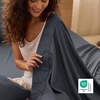 Bedsure Twin XL Sheets Dorm Bedding – 3 Pieces Soft Extra Long Twin Sheets | Breathable, Cooling, Oeko Tex, Deep Pocket, Easy Care, Resistant, Sturdiness, Lightweight, College Dorm Bedding for Students(01 – Dark Grey)