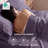 Bedsure Twin XL Sheets Dorm Bedding – 3 Pieces Soft Extra Long Twin Sheets | Breathable, Cooling, Oeko Tex, Deep Pocket, Easy Care, Resistant, Sturdiness, Lightweight, College Dorm Bedding for Students(28 – Dusty Purple)