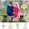 Bedsure Wearable Blanket Sherpa Hoodie Gifts, Sweatshirt, Grey, Standard | Gifts for Women/Men, Warm, Soft Cozy, Sherpa Fleece, Machine Wash, Birthday Gifts(Magenta)