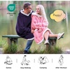 Bedsure Wearable Blanket Sherpa Hoodie Gifts, Sweatshirt, Grey, Standard | Gifts for Women/Men, Warm, Soft Cozy, Sherpa Fleece, Machine Wash, Birthday Gifts(Ultra Violet)
