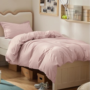 Bedsure Duvet Cover Twin/Twin XL Size – Soft Double Brushed Bedding Set for Kids & Adults, Zipper Closure, 2 Pieces, Includes 1 Duvet Cover (68″x90″) & 1 Pillow Sham, NO Comforter, White(08 – Rose Pink)