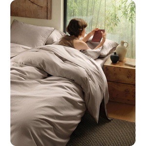 Bedsure PureWoven Cooling Duvet Cover, Ideal for Hot Sleepers, Queen Size | Cotton Blend Viscose Derived from Bamboo, Breathable & Buttery Soft, Hotel Luxury Bedding Set, White(03 – Cooling Khaki (No Comforter))