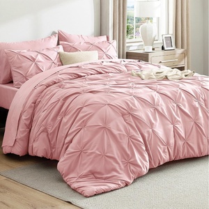 Bedsure Twin XL Comforter Set Pink – Dorm Room Essentials for Girls, Extra Long Twin XL Bedding Set with Sheets, All Season Down Alternative Comforter with Sheets, Pillowcase & Sham(06 – Pink)