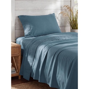 Bedsure Twin XL Sheets Dorm Bedding – 3 Pieces Soft Extra Long Twin Sheets | Breathable, Cooling, Oeko Tex, Deep Pocket, Easy Care, Resistant, Sturdiness, Lightweight, College Dorm Bedding for Students(17 – Mineral Blue)