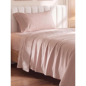 Bedsure Twin XL Sheets Dorm Bedding – 3 Pieces Soft Extra Long Twin Sheets | Breathable, Cooling, Oeko Tex, Deep Pocket, Easy Care, Resistant, Sturdiness, Lightweight, College Dorm Bedding for Students(20 – Pink)