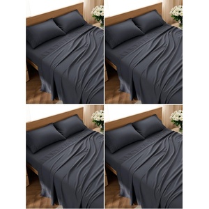 Bedsure Twin XL Sheets Dorm Bedding – 3 Pieces Soft Extra Long Twin Sheets | Breathable, Cooling, Oeko Tex, Deep Pocket, Easy Care, Resistant, Sturdiness, Lightweight, College Dorm Bedding for Students(Grey)