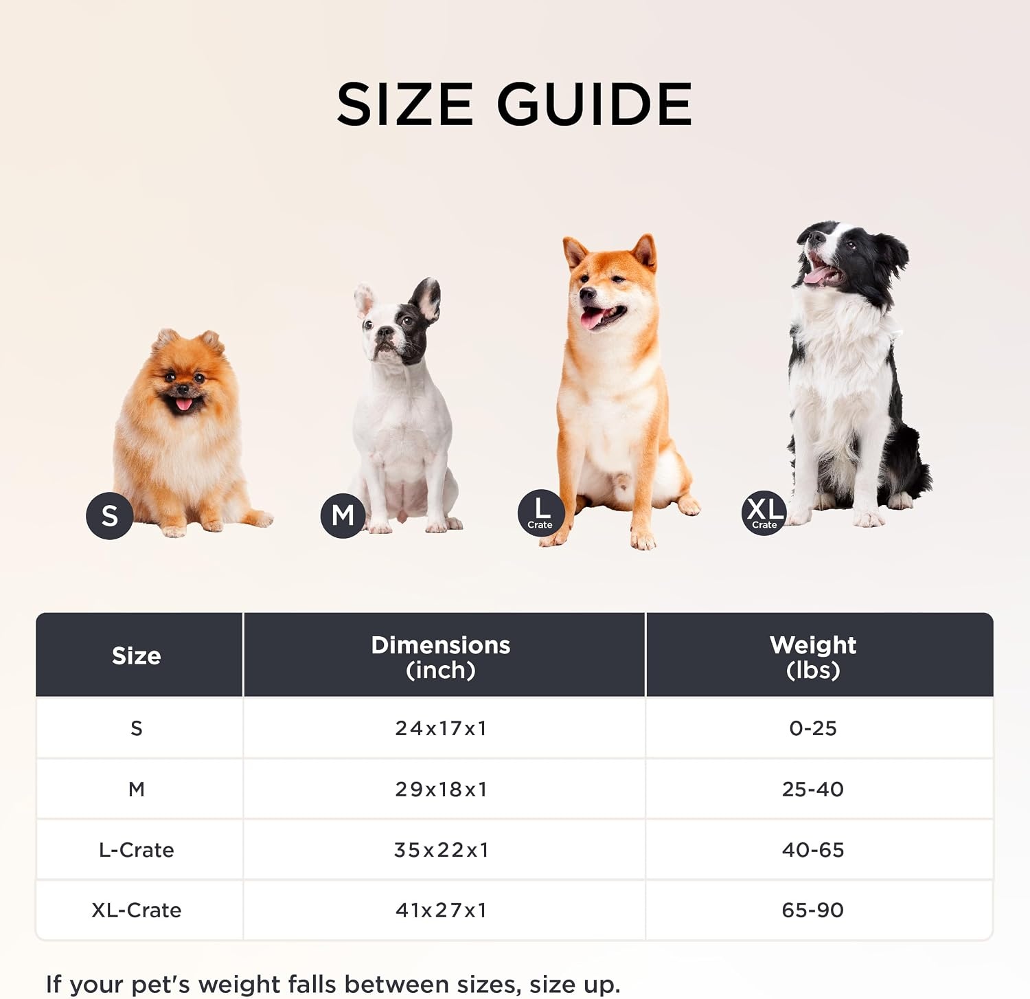 image:imageBedsure Chew Proof XL Dog Bed 41x27 Inch Black Chew Resistant Dog Crate Pad Durable Pet Kennel Mat Reinforced Corners Machine Washable Soft Velvet Surface Easy to CleanXLCrate 41L x 27W x 1Th