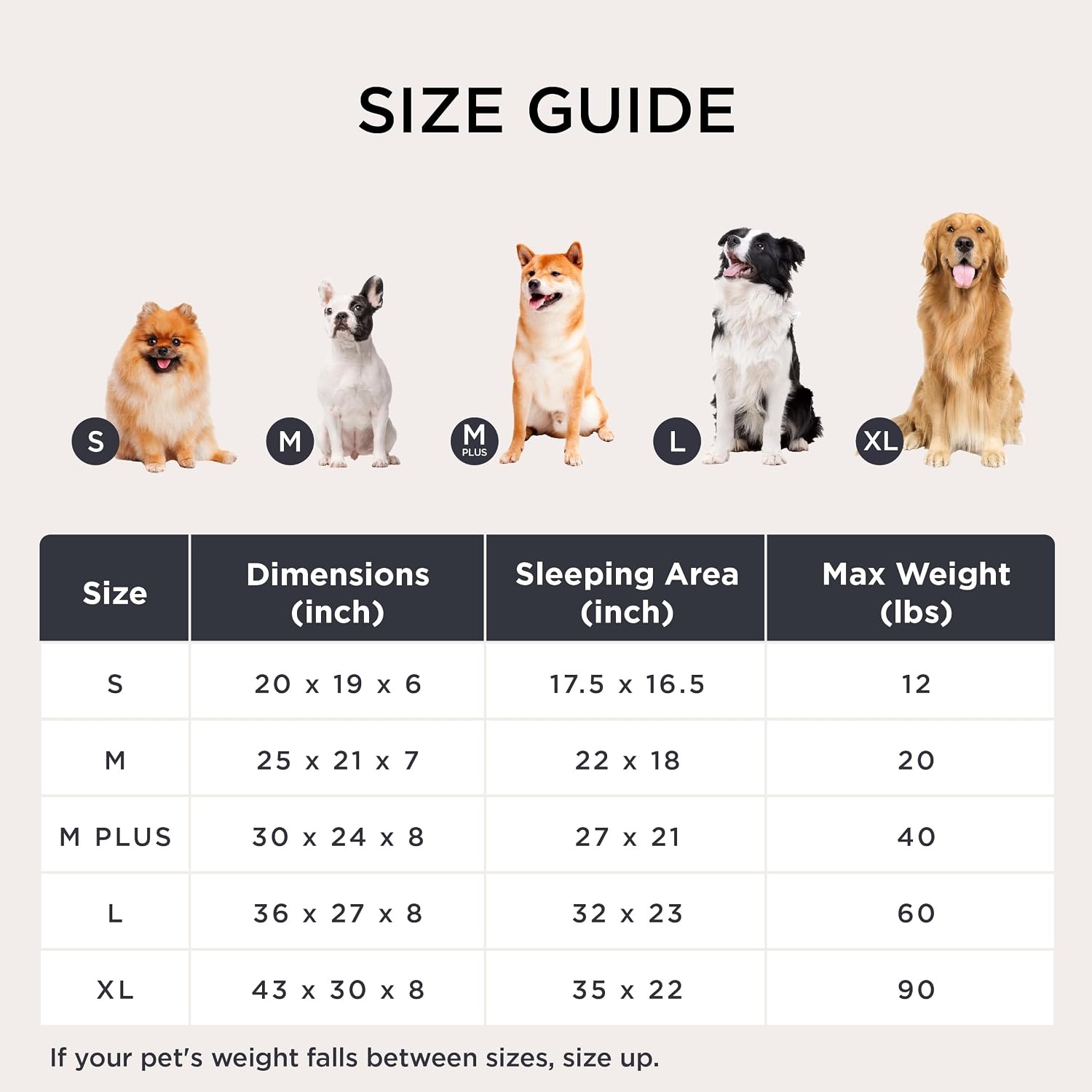 image:imageBedsure ComfyFleece Cute Dog Bed for Small Medium Dogs Washable25in Cream Furry Puppy BedsSquare Rectangle Orthopedic Corduroy Aesthetic Pet BedsRemovable Zipper CoverNonSlip BottomUp to 15 LbsBlue