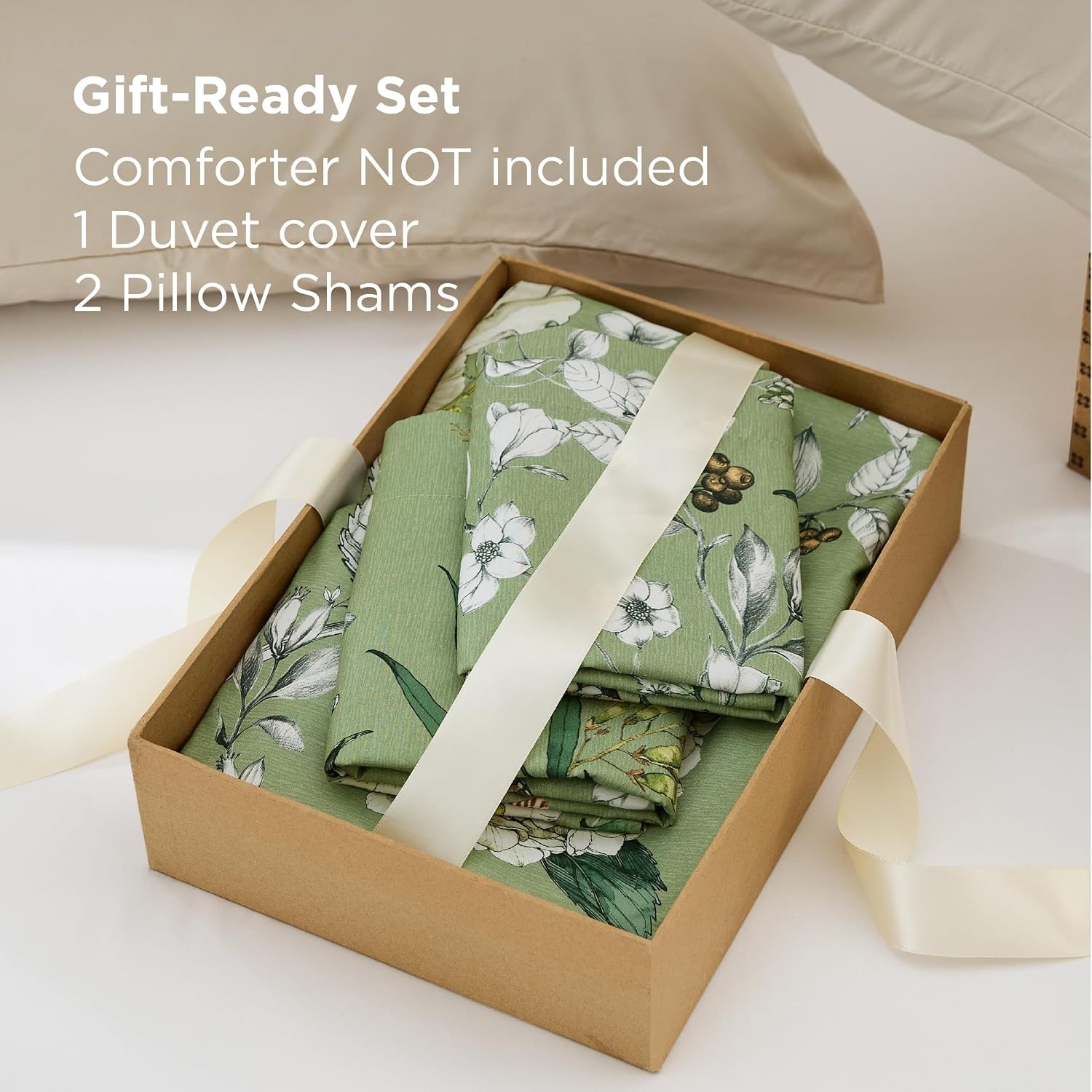 image:imageBedsure Duvet Cover King Size Reversible Navy Blue King Duvet Cover Set with Zipper Closure 3 Pieces Floral Patterned Bedding Set with 8 Corner Ties and 2 Pillow Shams29 Flourishing Reverie No Comforter
