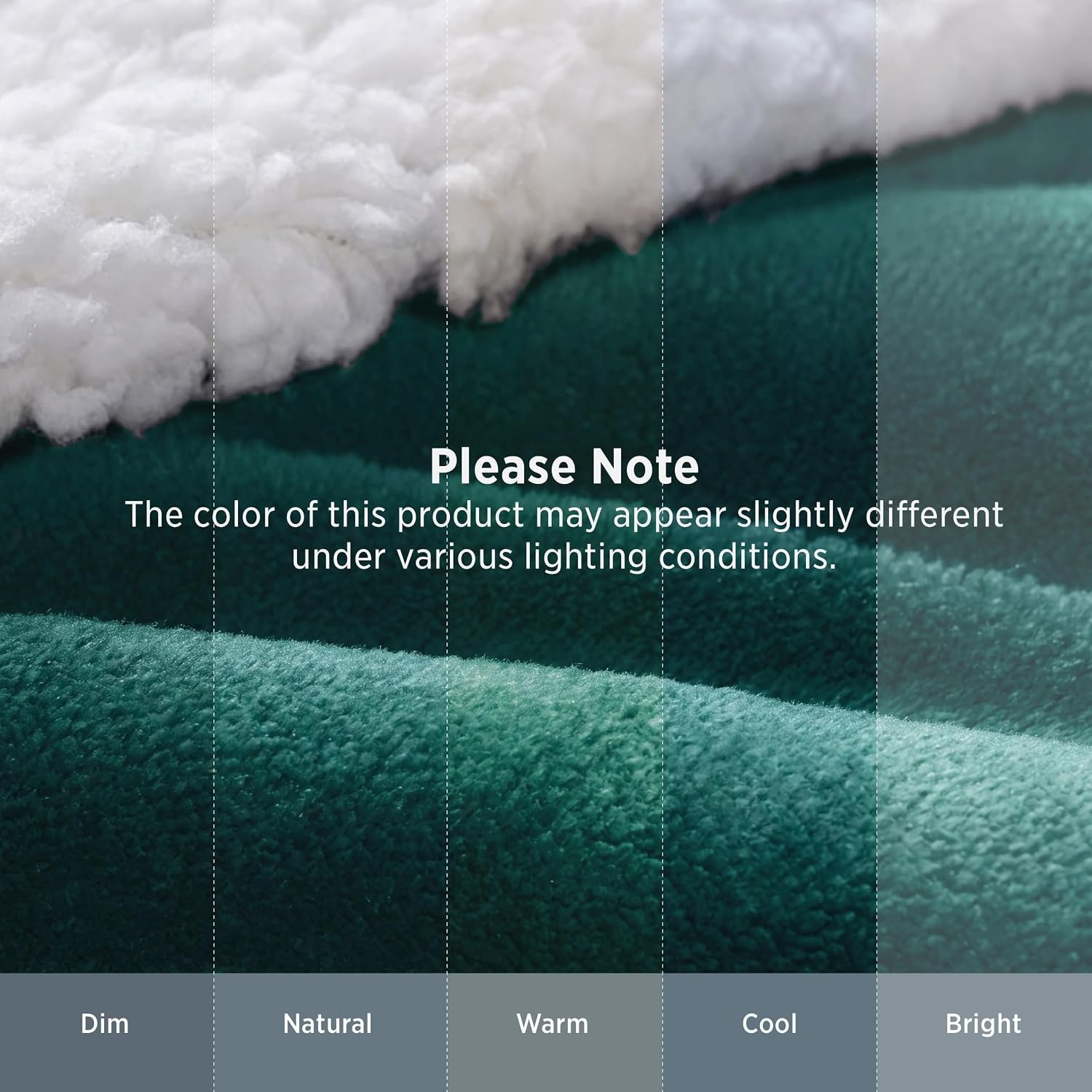 image:imageBedsure GentleSoft Sherpa Fleece Throw Blanket for Couch NonHeated Thick amp Warm Cozy Comfort Blanket for Winter Fall Soft Fuzzy Plush Throw Gifts for Women and Men Grey 50x60 Inches04 Forest Green