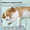 Bedsure ArcticMax™ Q-MAX>0.5 Premium Cooling Blanket for XL Dog，50×60” | Breathable Summer Washable Throw, Dog Blanket Cooling Mat Pad, Soft Durable Cold Self Cooling Pet Mat for Hot Weather，Blue(Turquoise Green)