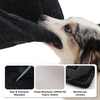 Bedsure Chew Proof XL Dog Bed, 41×27 Inch, Black | Chew Resistant Dog Crate Pad Durable Pet Kennel Mat, Reinforced Corners, Machine Washable, Soft Velvet Surface, Easy to Clean(Medium (29″L x 18″W x 1″Th))