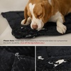 Bedsure Chew Proof XL Dog Bed, 41×27 Inch, Black | Chew Resistant Dog Crate Pad Durable Pet Kennel Mat, Reinforced Corners, Machine Washable, Soft Velvet Surface, Easy to Clean(Medium (29″L x 18″W x 1″Th))