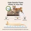 Bedsure ComfyFleece XL Dog Bed for Crate with Washable Cover, 41×27 | Orthopedic Egg Crate Foam Pet Mat,Removable Cover, Nonslip Bottom,Not Waterproof,Not Chewproof,For Extra Large Breeds ≤60lbs(Coffee & Cream)