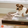 Bedsure ComfyFleece XL Dog Bed for Crate with Washable Cover, 41×27 | Orthopedic Egg Crate Foam Pet Mat,Removable Cover, Nonslip Bottom,Not Waterproof,Not Chewproof,For Extra Large Breeds ≤60lbs(Coffee & Cream)