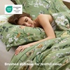 Bedsure Duvet Cover King Size – Reversible Navy Blue King Duvet Cover Set with Zipper Closure, 3 Pieces Floral Patterned Bedding Set with 8 Corner Ties and 2 Pillow Shams(29 – Flourishing Reverie (No Comforter))