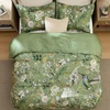 Bedsure Duvet Cover King Size – Reversible Navy Blue King Duvet Cover Set with Zipper Closure, 3 Pieces Floral Patterned Bedding Set with 8 Corner Ties and 2 Pillow Shams(29 – Flourishing Reverie (No Comforter))