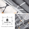 Bedsure Duvet Cover King Size – Reversible Navy Blue King Duvet Cover Set with Zipper Closure, 3 Pieces Floral Patterned Bedding Set with 8 Corner Ties and 2 Pillow Shams(11 – Grey/Ivory (No Comforter))