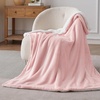 Bedsure GentleSoft Sherpa Fleece Throw Blanket for Couch, Non-Heated, Thick & Warm Cozy Comfort Blanket for Winter Fall, Soft Fuzzy Plush Throw Gifts for Women and Men, Grey, 50×60 Inches(07 – Pink)