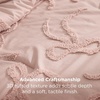 Bedsure Pink King Size Comforter Set, GentleSoft™ 3 Pieces Breathable Bow Comforter Set Women with 2 Pillow Shams, Cute King Bedding Set Pink Room Decor Aesthetic Bedroom Decor, 104×90 Inches(04 – Tufted Bow Rose Pink)