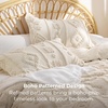 Bedsure Pink King Size Comforter Set, GentleSoft™ 3 Pieces Breathable Bow Comforter Set Women with 2 Pillow Shams, Cute King Bedding Set Pink Room Decor Aesthetic Bedroom Decor, 104×90 Inches(03 – Distressed Vintage Beige)