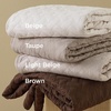 Bedsure Queen Size Quilt, Lightweight Comforter Set, Mineral Blue Bedspread | Coverlet, Basket Weave, All-Season Comfort, Skin-Friendly Soft, Breathable, Machine Washable, 90″x96″, 3 Pcs, 2 Pillow Shams(21 – Brown)
