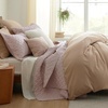 Bedsure Queen Size Quilt, Lightweight Comforter Set, Mineral Blue Bedspread | Coverlet, Basket Weave, All-Season Comfort, Skin-Friendly Soft, Breathable, Machine Washable, 90″x96″, 3 Pcs, 2 Pillow Shams(23 – Dusty Rose)