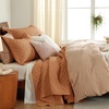 Bedsure Queen Size Quilt, Lightweight Comforter Set, Mineral Blue Bedspread | Coverlet, Basket Weave, All-Season Comfort, Skin-Friendly Soft, Breathable, Machine Washable, 90″x96″, 3 Pcs, 2 Pillow Shams(20 – Hazel Brown)
