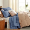 Bedsure Queen Size Quilt, Lightweight Comforter Set, Mineral Blue Bedspread | Coverlet, Basket Weave, All-Season Comfort, Skin-Friendly Soft, Breathable, Machine Washable, 90″x96″, 3 Pcs, 2 Pillow Shams(06 – Mineral Blue)