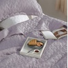 Bedsure Queen Size Quilt, Lightweight Comforter Set, Mineral Blue Bedspread | Coverlet, Basket Weave, All-Season Comfort, Skin-Friendly Soft, Breathable, Machine Washable, 90″x96″, 3 Pcs, 2 Pillow Shams(22 – Light Purple)