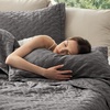 Bedsure Queen Size Quilt, Lightweight Comforter Set, Mineral Blue Bedspread | Coverlet, Basket Weave, All-Season Comfort, Skin-Friendly Soft, Breathable, Machine Washable, 90″x96″, 3 Pcs, 2 Pillow Shams(01 – Grey)