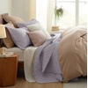 Bedsure Queen Size Quilt, Lightweight Comforter Set, Mineral Blue Bedspread | Coverlet, Basket Weave, All-Season Comfort, Skin-Friendly Soft, Breathable, Machine Washable, 90″x96″, 3 Pcs, 2 Pillow Shams(22 – Light Purple)