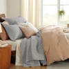 Bedsure Queen Size Quilt, Lightweight Comforter Set, Mineral Blue Bedspread | Coverlet, Basket Weave, All-Season Comfort, Skin-Friendly Soft, Breathable, Machine Washable, 90″x96″, 3 Pcs, 2 Pillow Shams(10 – Light Grey)