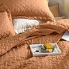 Bedsure Queen Size Quilt, Lightweight Comforter Set, Mineral Blue Bedspread | Coverlet, Basket Weave, All-Season Comfort, Skin-Friendly Soft, Breathable, Machine Washable, 90″x96″, 3 Pcs, 2 Pillow Shams(20 – Hazel Brown)