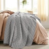 Bedsure Queen Size Quilt, Lightweight Comforter Set, Mineral Blue Bedspread | Coverlet, Basket Weave, All-Season Comfort, Skin-Friendly Soft, Breathable, Machine Washable, 90″x96″, 3 Pcs, 2 Pillow Shams(10 – Light Grey)