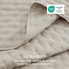 Bedsure Quilts Queen Size Bedspread, Thin Comforter, Charcoal Coverlet | All-Season Bedding, Soft, Modern Clover Pattern, Stitch-Free Quilt-Tech, Pet-Friendly, Machine Washable, 90x96in, 3 Pcs(13 – Oatmeal – Clover)