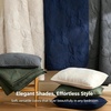 Bedsure Quilts Queen Size Bedspread, Thin Comforter, Charcoal Coverlet | All-Season Bedding, Soft, Modern Clover Pattern, Stitch-Free Quilt-Tech, Pet-Friendly, Machine Washable, 90x96in, 3 Pcs(04 – Navy Blue – Floral)
