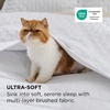 Bedsure Quilts Queen Size Bedspread, Thin Comforter, Charcoal Coverlet | All-Season Bedding, Soft, Modern Clover Pattern, Stitch-Free Quilt-Tech, Pet-Friendly, Machine Washable, 90x96in, 3 Pcs(01 – Bright White – Clover)