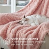 Bedsure Sherpa Fleece Blanket, Cable Jacquard Tufted, Warm, Orange, Throw | Ultra-Soft, Cozy, Comfort, Stylish Home Decor for Fall, Thick for Winter, Ideal for Couch, Sofa, Gift for Women, 50×60 Inches(08 – Pink)