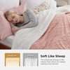 Bedsure Sherpa Fleece Blanket, Cable Jacquard Tufted, Warm, Orange, Throw | Ultra-Soft, Cozy, Comfort, Stylish Home Decor for Fall, Thick for Winter, Ideal for Couch, Sofa, Gift for Women, 50×60 Inches(08 – Pink)