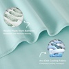Bedsure Silky Soft Cooling Blanket for Hot Sleepers, Throw XL, Dark Grey | Summer, Picnic, Travel, Outdoor, Camping, Couch, Bed, Sofa, Chair, Rayon Derived from Bamboo, Cold, Cool, Ice, Lightweight(06- Icy Morn)