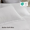 Bedsure Textured Duvet Cover King Size, Soft & Breathable Comforter Cover for All Season, 3 Pieces Wrinkle-Resistant Zipper Bedding with 8 Corner Ties, Olive Green(10 – Pure White (No Comforter))