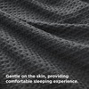 Bedsure Textured Duvet Cover King Size, Soft & Breathable Comforter Cover for All Season, 3 Pieces Wrinkle-Resistant Zipper Bedding with 8 Corner Ties, Olive Green(04 – Charcoal Grey (No Comforter))