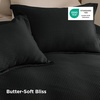 Bedsure Textured Duvet Cover King Size, Soft & Breathable Comforter Cover for All Season, 3 Pieces Wrinkle-Resistant Zipper Bedding with 8 Corner Ties, Olive Green(00 – Black (No Comforter))